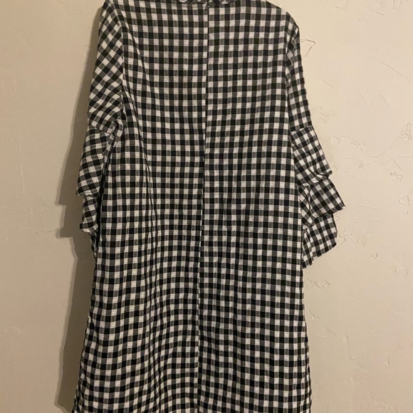 Black and white checkered dress - Picture 2 of 2